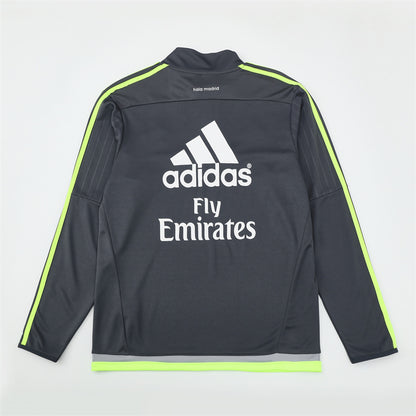Maglia da allenamento retrò manica lunga Real Madrid 15/16