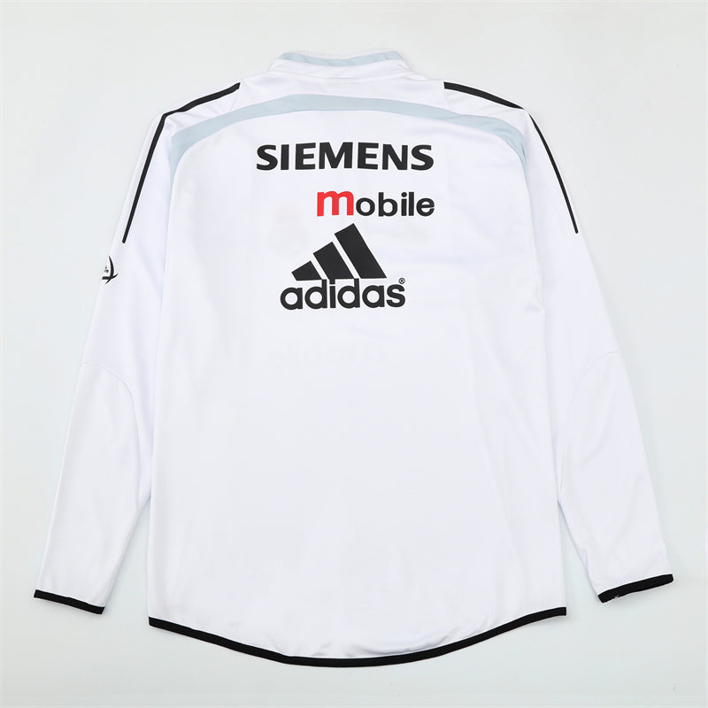 Maglia da allenamento retrò manica lunga Real Madrid 04/05