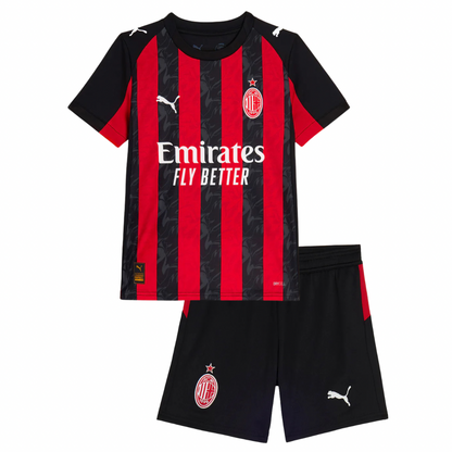 T-shirt e Pantaloncini per Bambino AC MILAN Home 25/26