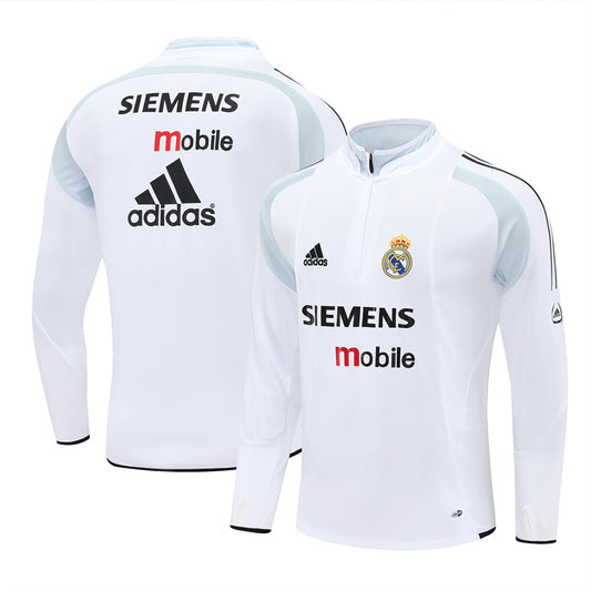 Maglia da allenamento retrò manica lunga Real Madrid 04/05