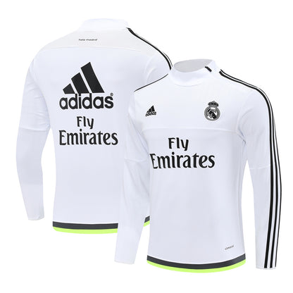 Maglia da allenamento retrò manica lunga Real Madrid 15/16