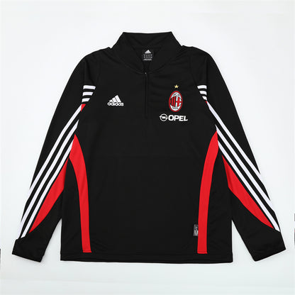 Maglia da allenamento retrò manica lunga Ac Milan 03/04