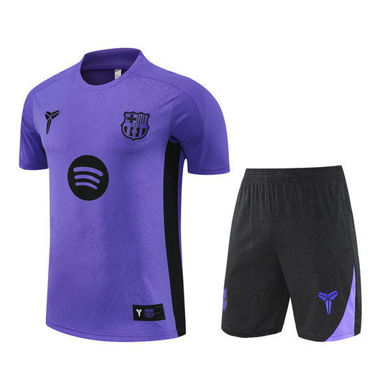 Maglia e Pantaloncini pre-allenamento FC Barcelona Bambino 25/26