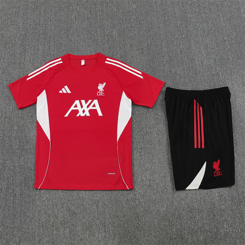 Maglia da allenamento e pantaloncini del Liverpool Bambino 25/26