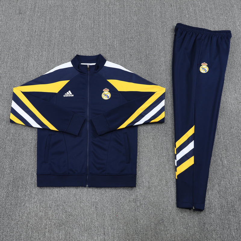 Insieme Retrò Tuta Calcio Real Madrid Vintage