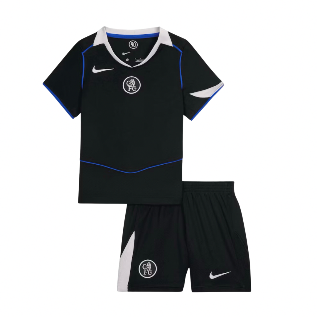 T-shirt e Pantaloncini per Bambino Chelsea Third 25/26