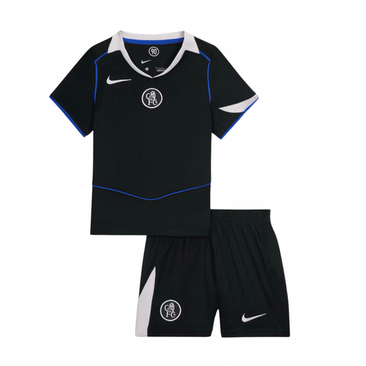 T-shirt e Pantaloncini per Bambino Chelsea Third 25/26