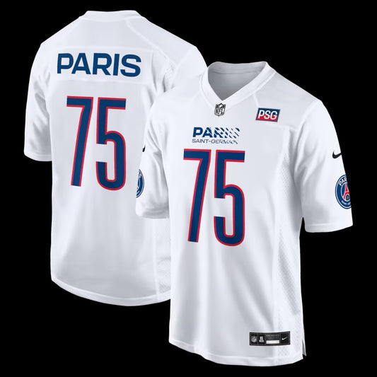 Maglia PSG 2025 Soccer x NFL Game Jersey - White