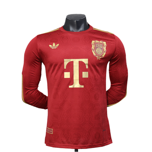Maglia Bayern Monaco  Edizione speciale per il 125° anniversario - Versione Giocatore manica lunga