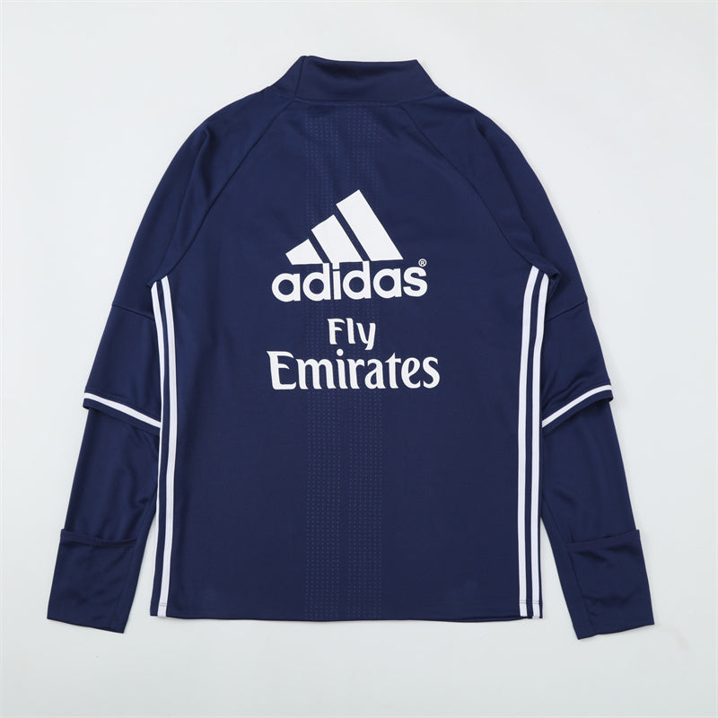 Maglia da allenamento retrò manica lunga Real Madrid 16/17