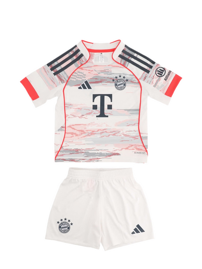 T-shirt e Pantaloncini per Bambino Bayern Monaco Away 25/26