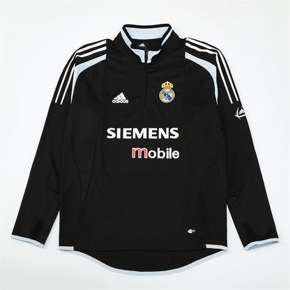 Maglia da allenamento retrò manica lunga Real Madrid 04/05