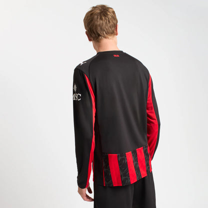 MAGLIA MILAN GARA Home 25/26 A MANICHE LUNGHE