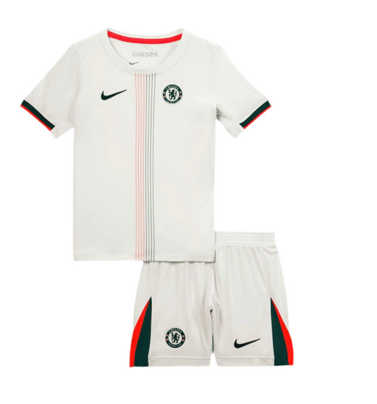 T-shirt e Pantaloncini per Bambino Chelsea Away 25/26