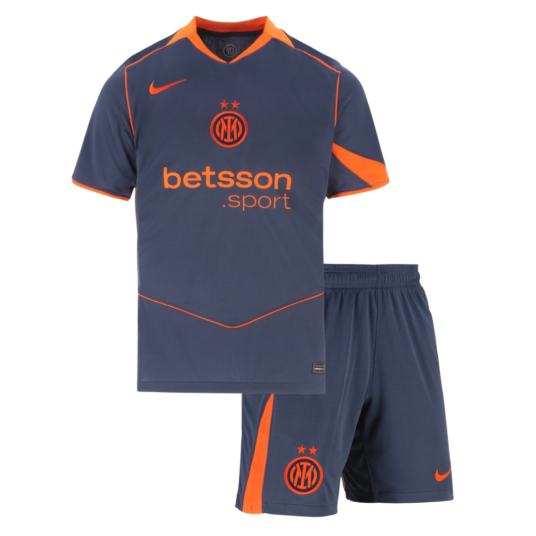 T-shirt e Pantaloncini per Bambino Inter Away 25/26