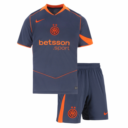 T-shirt e Pantaloncini per Bambino Inter Away 25/26