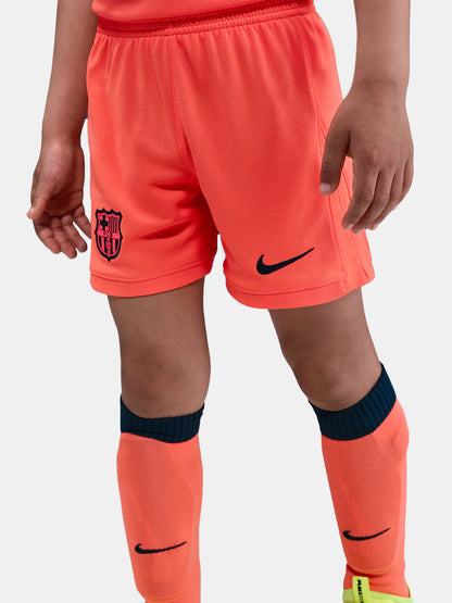 T-shirt e Pantaloncini per Bambino FC Barcelona Third 25/26