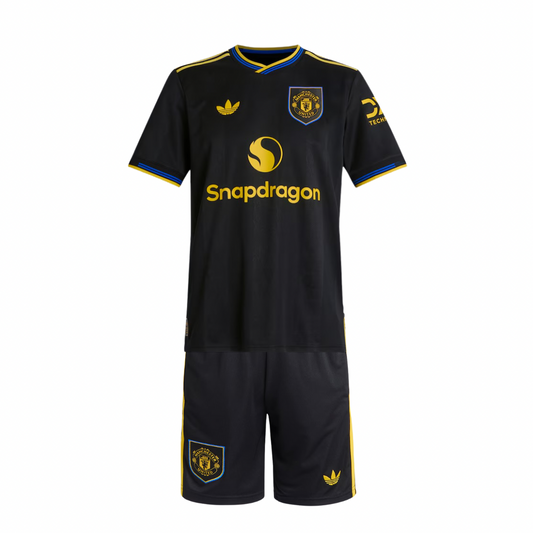 T-shirt e Pantaloncini per Bambino Manchester United Third y 25/26