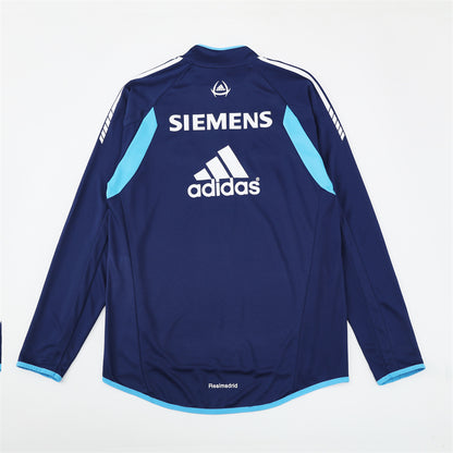 Maglia da allenamento retrò manica lunga Real Madrid 05/06