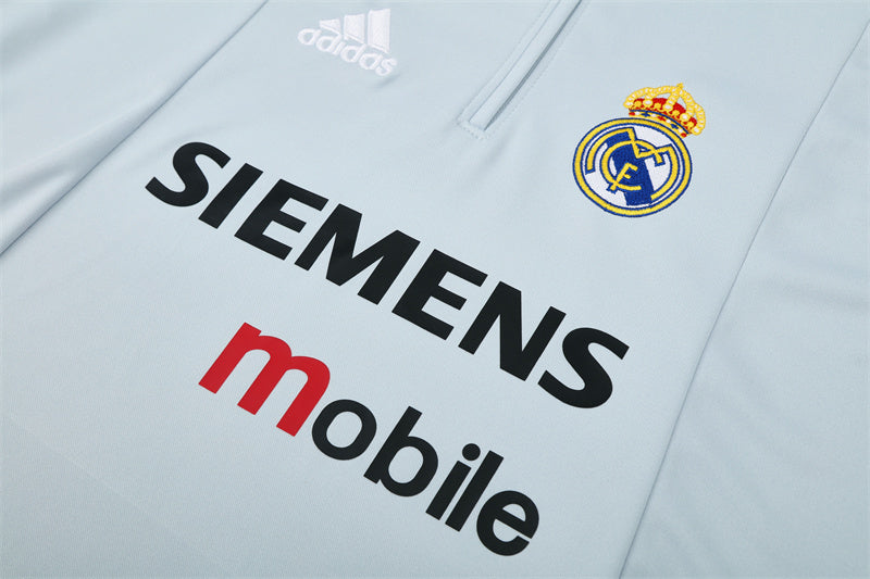 Maglia da allenamento retrò manica lunga Real Madrid 04/05