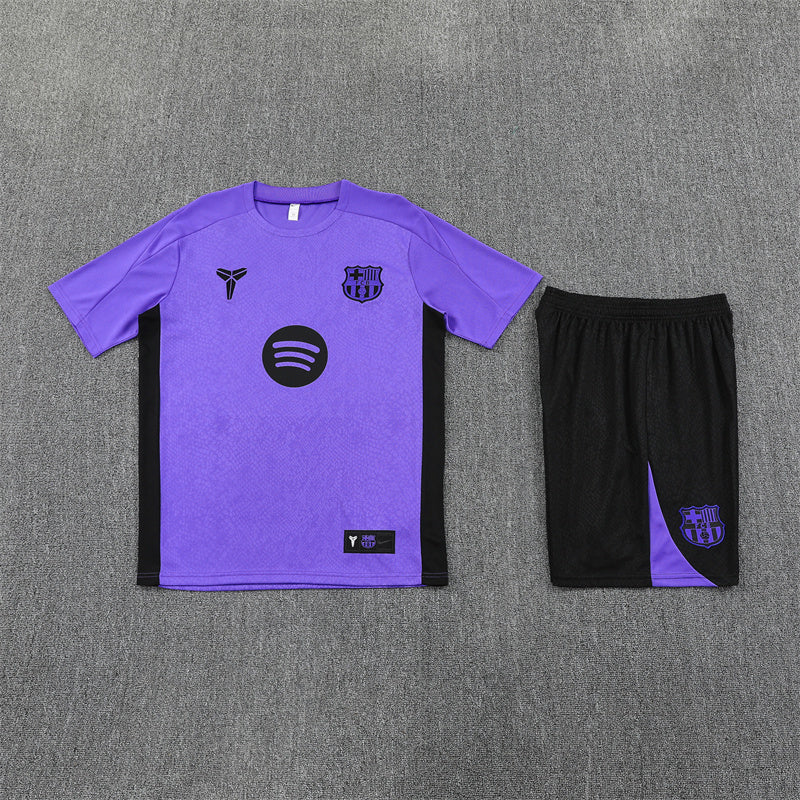 Maglia e Pantaloncini pre-allenamento FC Barcelona Bambino 25/26