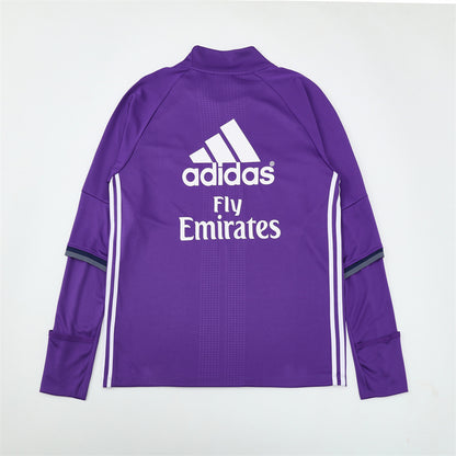 Maglia da allenamento retrò manica lunga Real Madrid 16/17