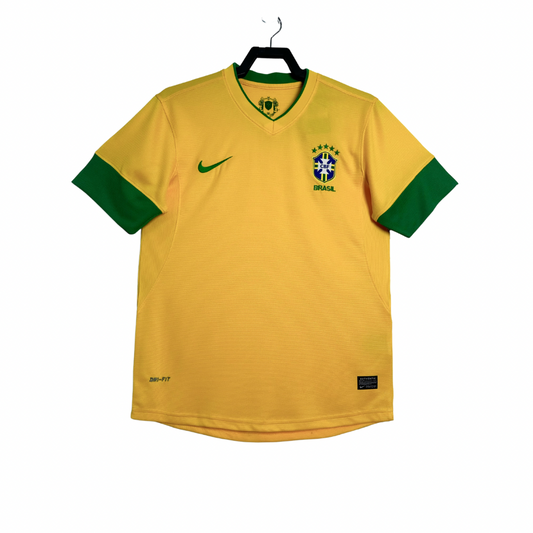 Maglia Brasil Retro Home 12/13