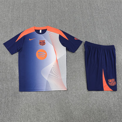 Maglia e Pantaloncini pre-allenamento FC Barcelona Bambino 25/26