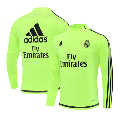 Maglia da allenamento retrò manica lunga Real Madrid 15/16