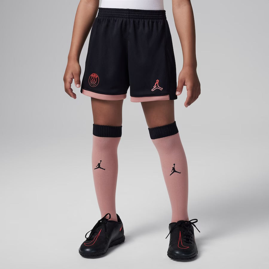 T-shirt e Pantaloncini per Bambino PSG x Jordan Third 24/25 - Con Calzettoni