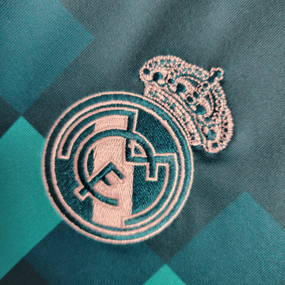 Maglia Manica Lunga Real Madrid Retro 2017/18 - Con Patch