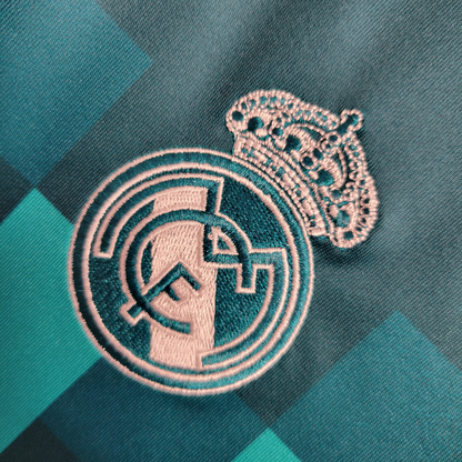 Maglia Manica Lunga Real Madrid Retro 2017/18 - Con Patch