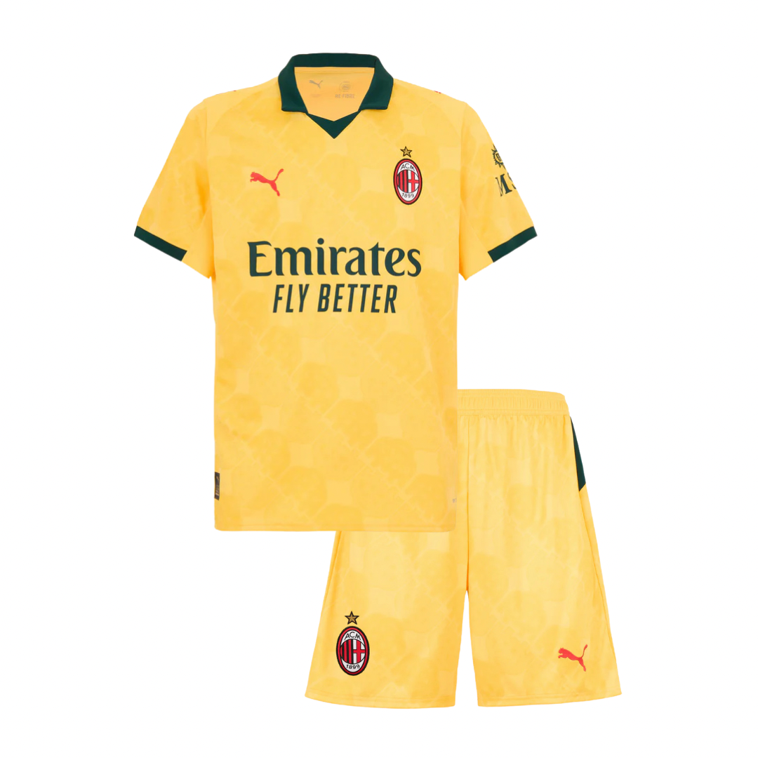 T-shirt e Pantaloncini per Bambino AC MILAN Third 25/26