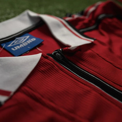 Maglia Manchester United manica lunga home Retro 98/99 - Con Patch