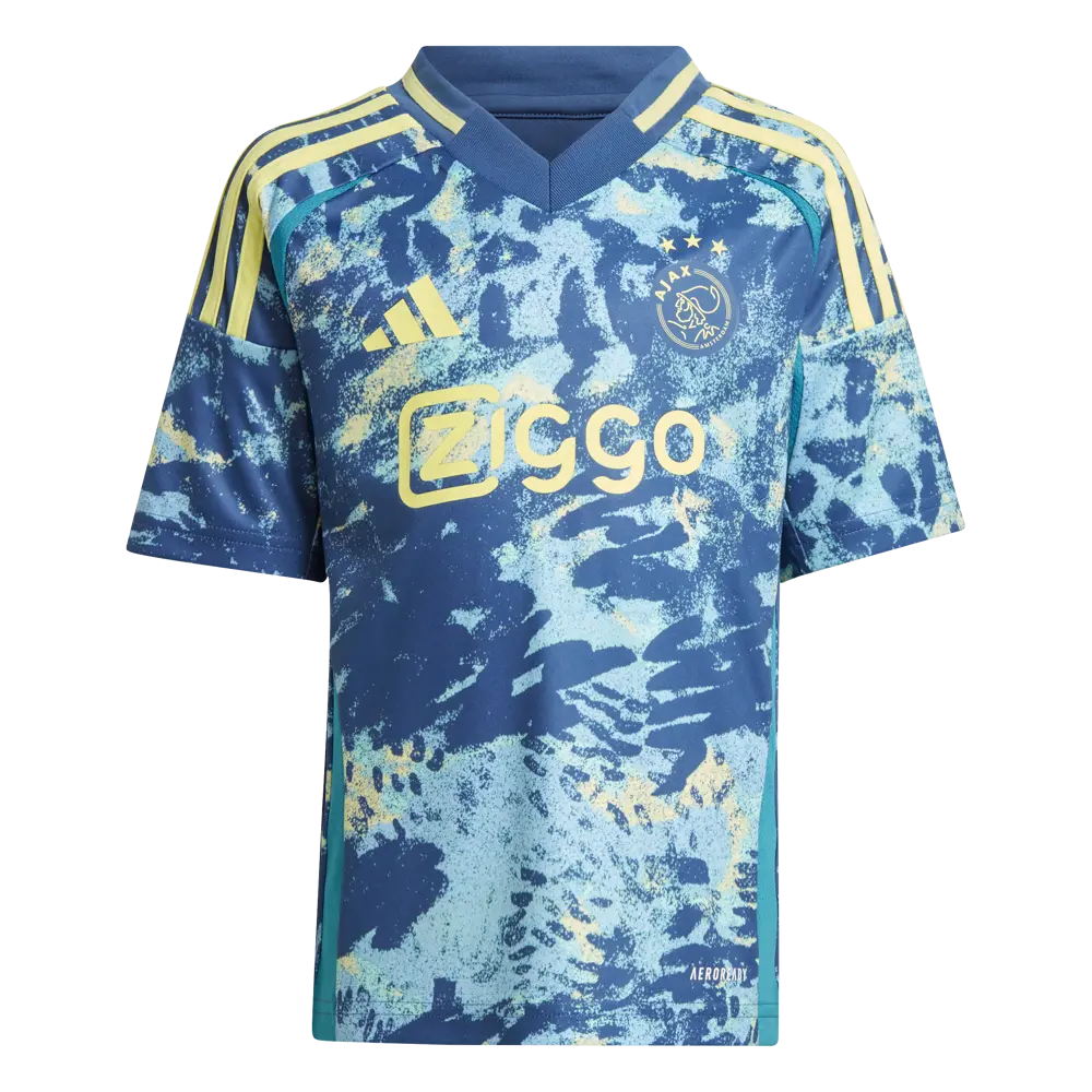 T-shirt e Pantaloncini per Bambino Ajax Away 24/25 - Con Calzettoni