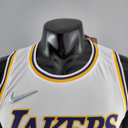 75 ° anniversario IRVING # 11 Los Angeles Lakers Maglia bianca NBA