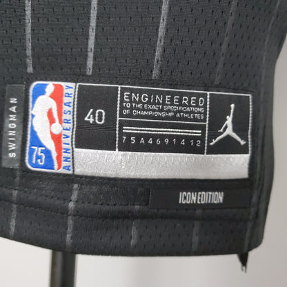 75° Anniversario Jordan #23 Volantini Chicago Bulls Nero NBA